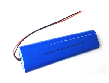 中国 18650の李イオン電池のパック、PCB/リード線が付いている3.7ボルトの充電電池のパック サプライヤー
