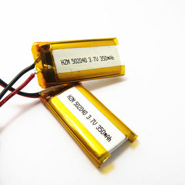 中国 小さくスマートなバイオセンサーの長いサイクル寿命の502040 350mahリチウム ポリマー電池 サプライヤー